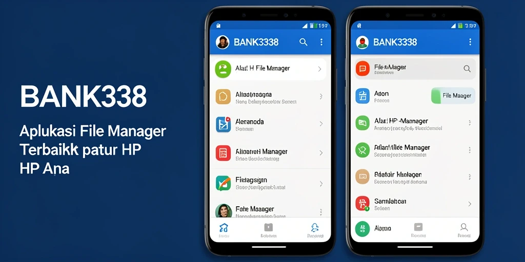 Tampilan antarmuka utama BANK338 yang ramah pengguna dan intuitif.
