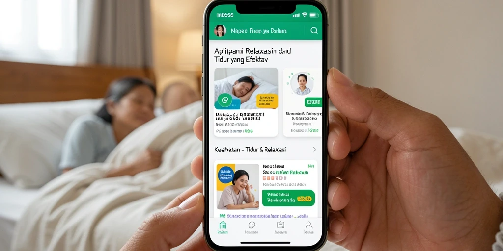 Antarmuka pengguna aplikasi IND666 yang menenangkan dan intuitif.