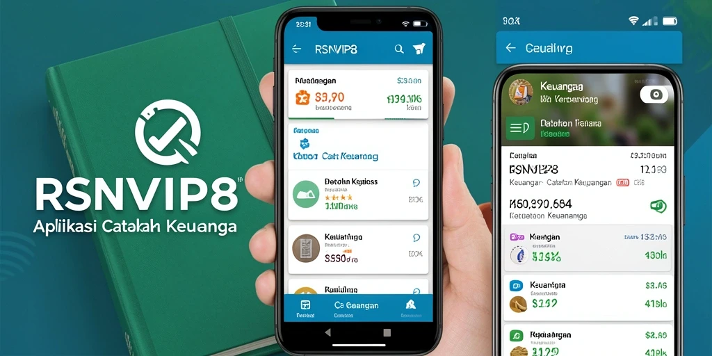 Tampilan antarmuka RSNVIP8 yang modern dan sederhana.