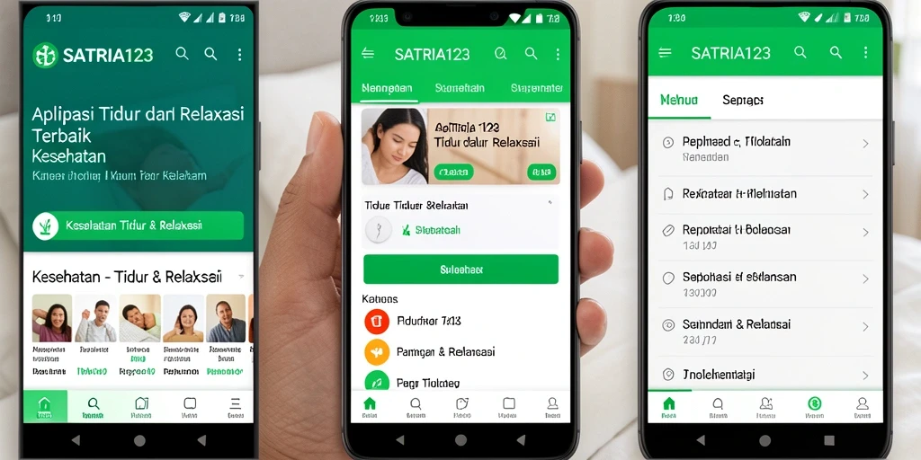Tampilan antarmuka yang sederhana dan menarik dari SATRIA123.