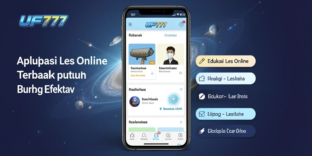 Antarmuka aplikasi UFO777 yang ramah pengguna dan interaktif.